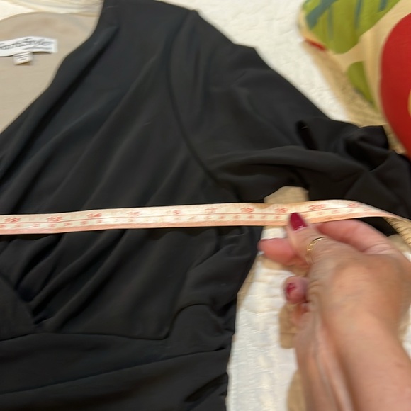 NorthStyle Black Lace Midi Dress - Picture 2 of 4